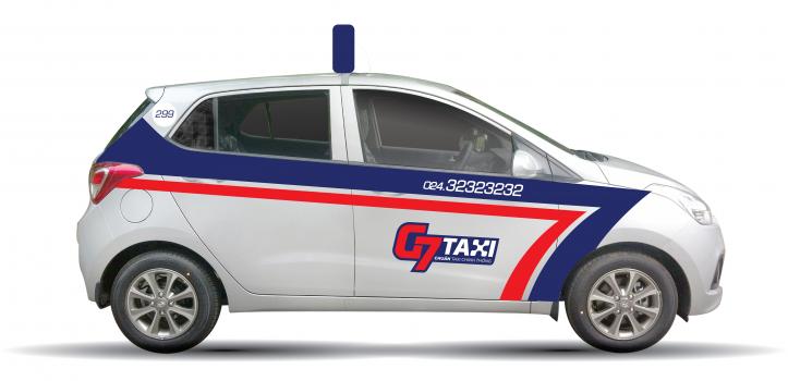 Kinh nghiệm đi taxi ở Hà Nội là chọn những xe có logo chính hãng