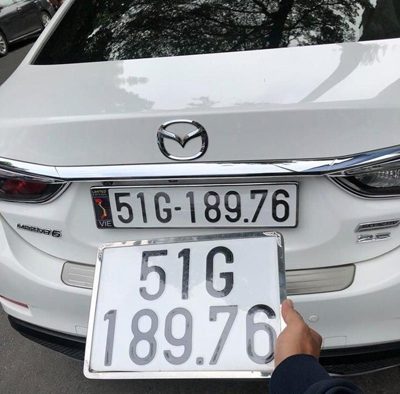Một số lưu ý khi lắp biển số xe ô tô